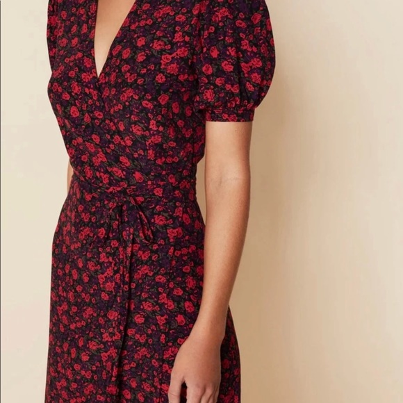 Faithful The Brand Sumaia Wrap Dress Uma floral Size small - Picture 6 of 9